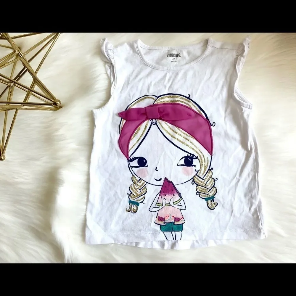 Toddler Girls Gymboree Sunny Adventures Top  3T